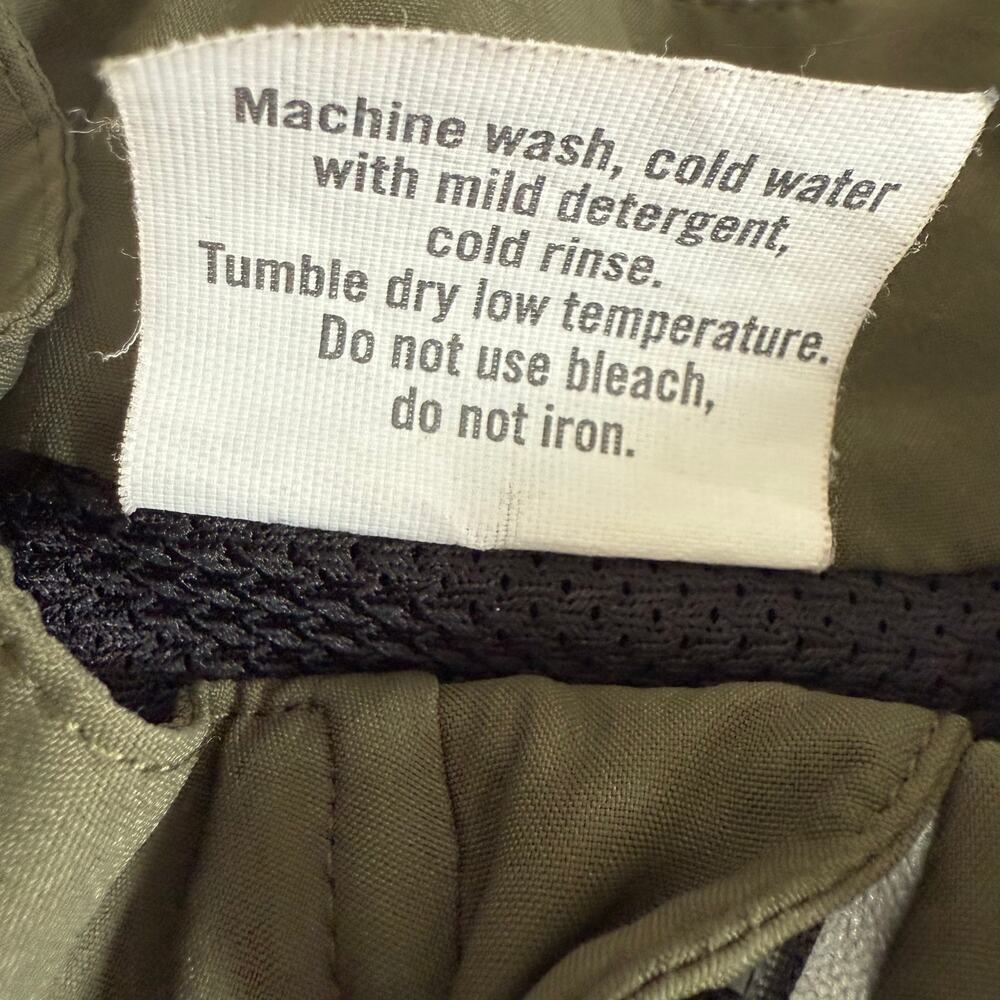 U.S. Marines Running Drawstring Zip Up Windbreaker Jacket Army Green Size S - Picture 10 of 12